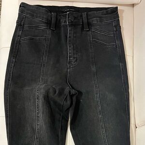 Flying Monkey Dark Gray Straight Leg Jeans